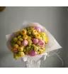 Букет с пионовидными розами «Шарики мороженого» 2