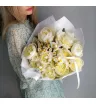 Букет «Белый пион»