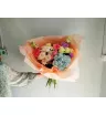 Букет с розами «Цветочный десерт» 1
