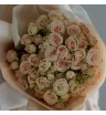 Монобукет из 15 кустовых  роз  1