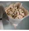 Монобукет из 15 кустовых  роз 