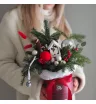 Новогодняя композиция Весёлый воробей 