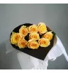 Мини-букет из роз «Кремовое суфле» 1