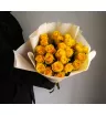Монобукет из 25 жёлтых роз 1